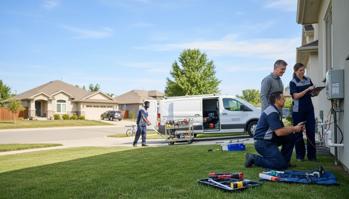 Tankless water heater service in Diamond, OH